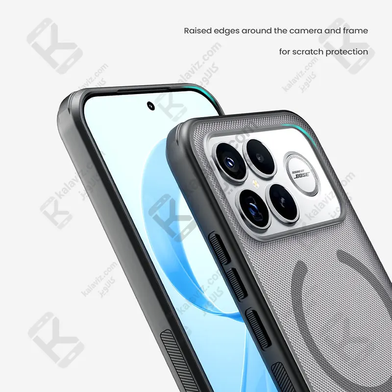 قاب مگنتی دودی نیلکین Super Frosted Shield Pro MagSafe Clear Case شیائومی پوکو F8 الترا