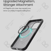 قاب مگنتی دودی نیلکین Super Frosted Shield Pro MagSafe Clear Case شیائومی 17T