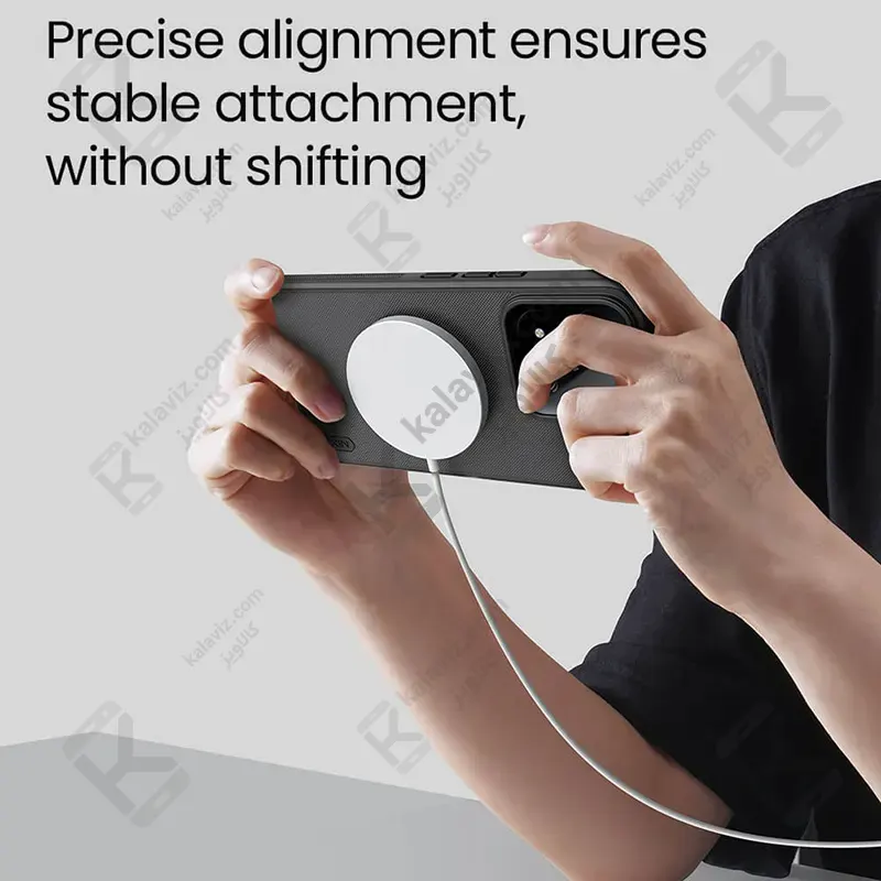 قاب مگنتی دودی نیلکین Super Frosted Shield Pro MagSafe Clear Case شیائومی 17T Pro