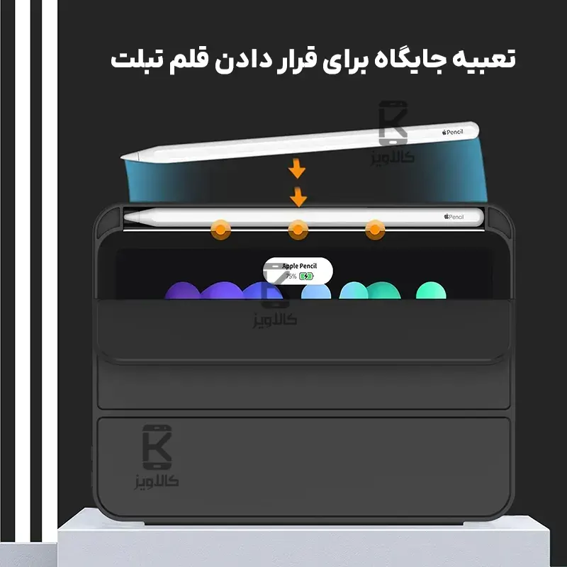 کیف اورجینال اسمارت تبلت سامسونگ Tab S9 FE Plus