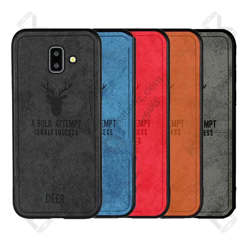 قاب پارچه ای گوزنی گوشی سامسونگ J6 Plus