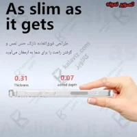 قاب ژله ای شفاف اصلی کوکو گوشی آیفون 17e
