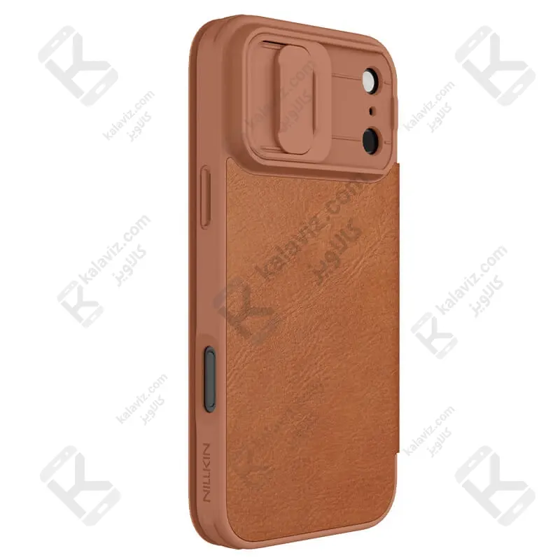 کیف چرمی Nillkin Qin Pro گوشی Apple iPhone 18 Pro Max
